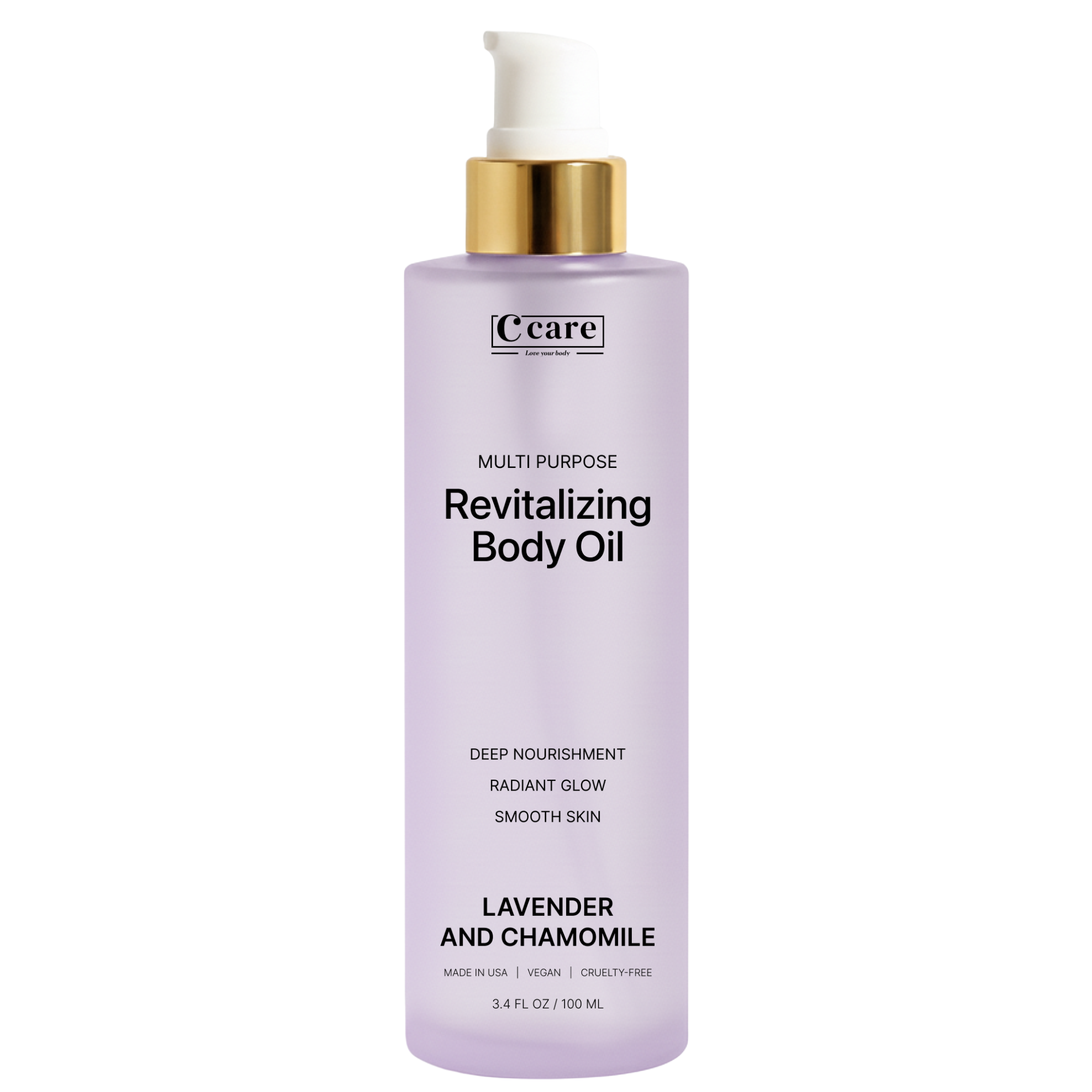 Body Oil 4 oz - Lavender and Chamomile