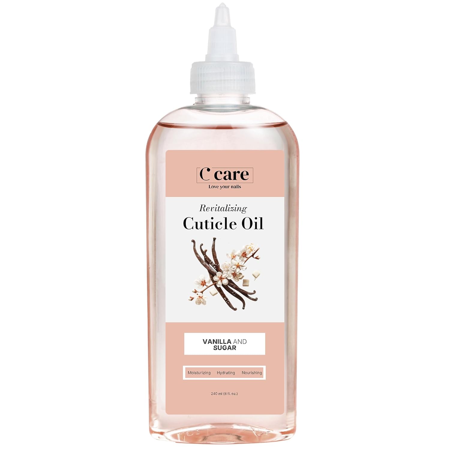 Cuticle Oil 8oz - Vanilla and Sugar