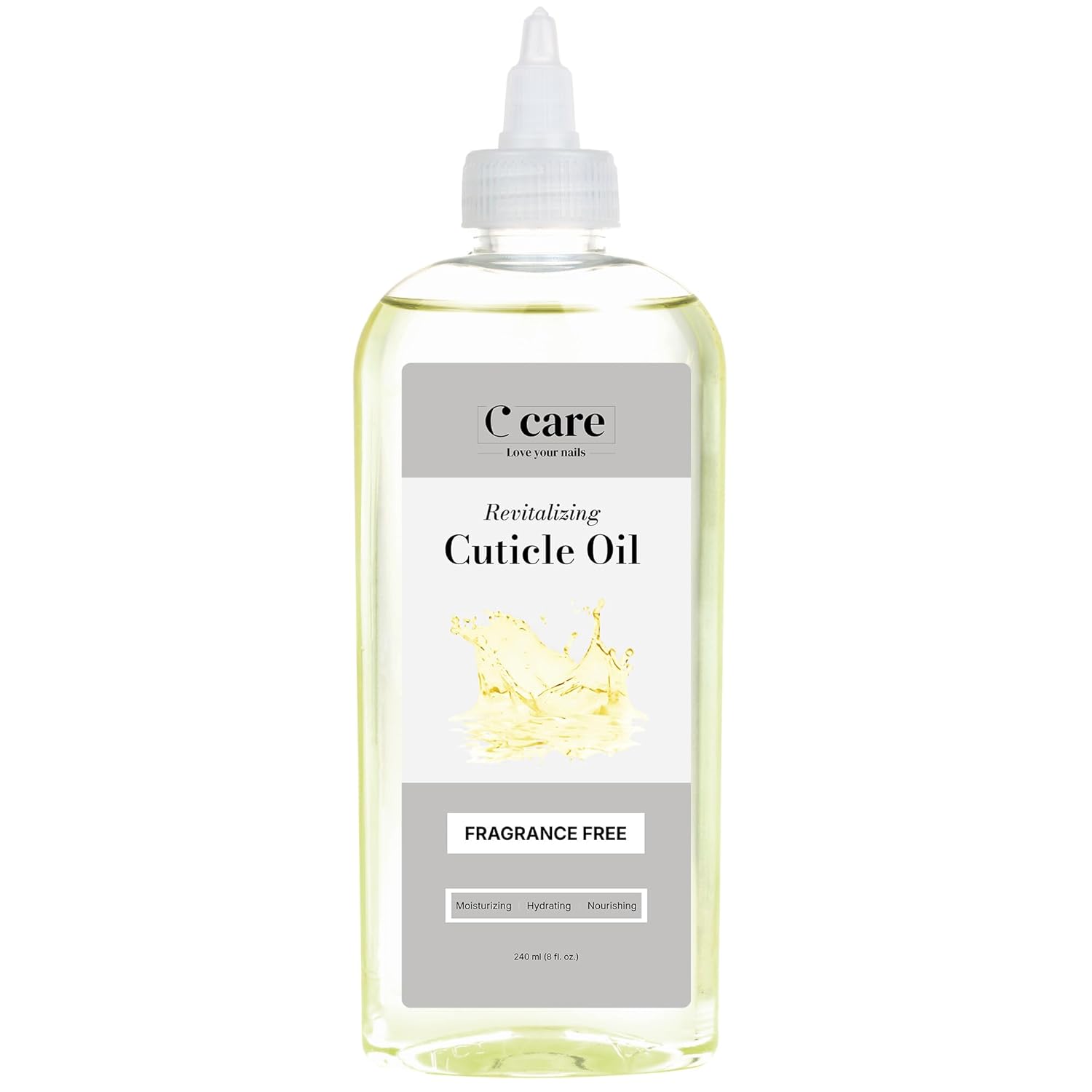 Cuticle Oil 8oz - Fragrance Free