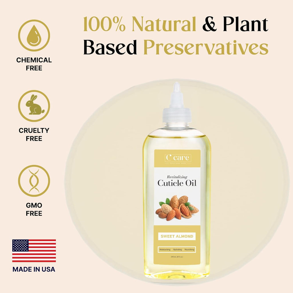 Cuticle Oil 8oz - Sweet Almond