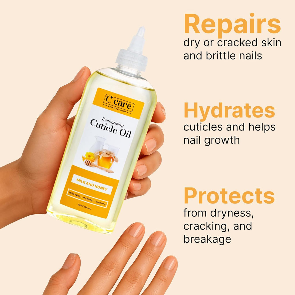 Cuticle Oil 8oz - Milk and Honey