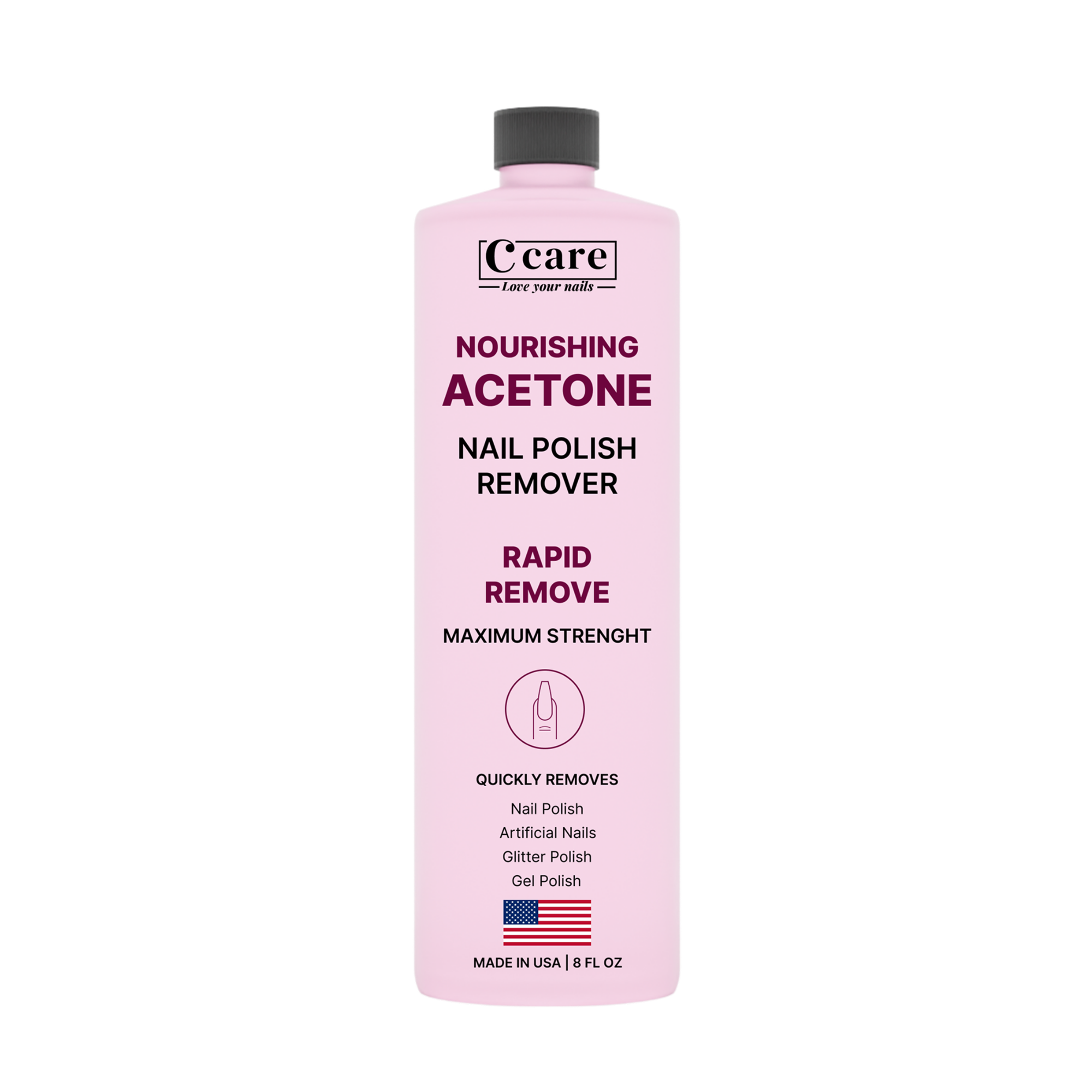 Acetone Nourishing Polish Remover 8 fl oz