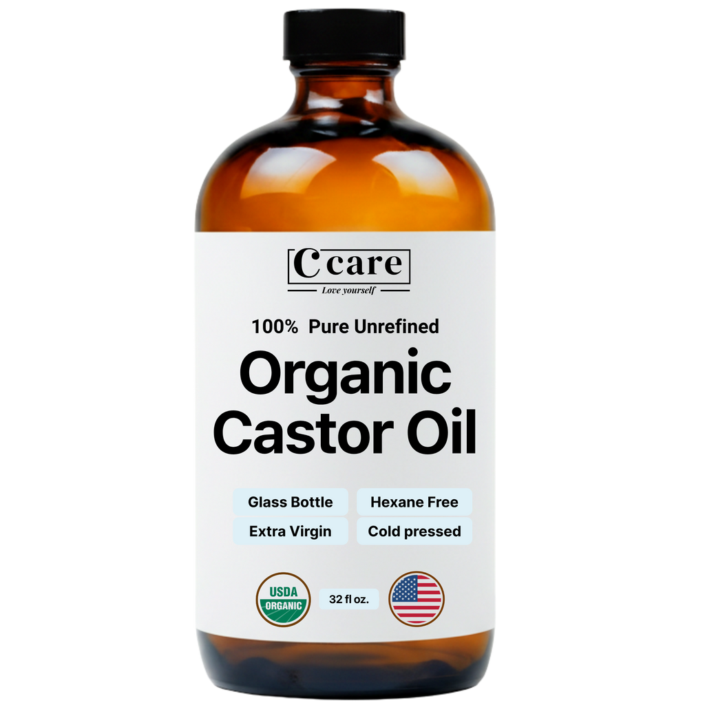 100% Pure Unrefined Castor Oil 32 fl oz